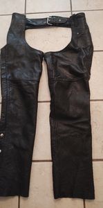 Leather Riding Chaps